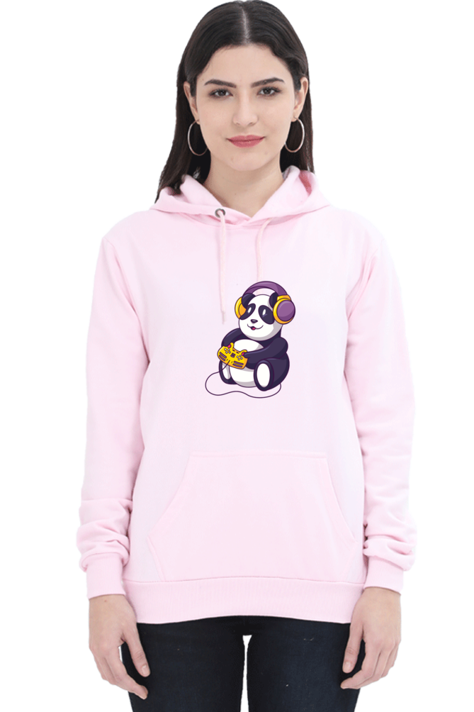 Gamer Panda Hooded Sweat Shirt