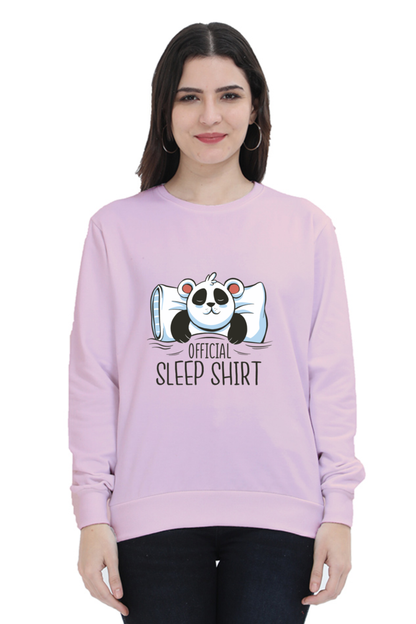 Panda Sleep Hooded Sweat Shirt
