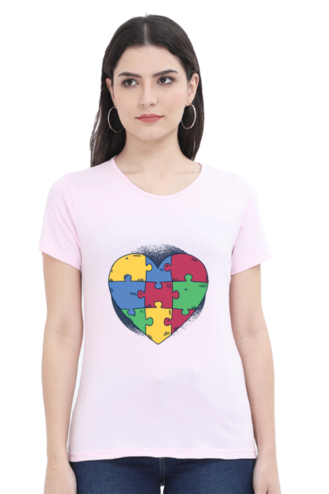 Autism Heart Puzzle T-Shirt