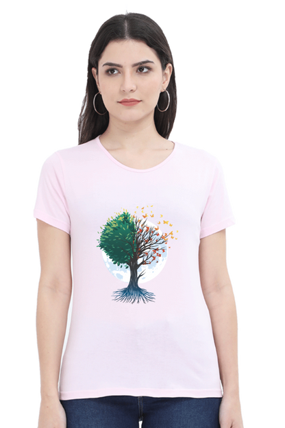 Tree Of Butterflies Autumn T-Shirt