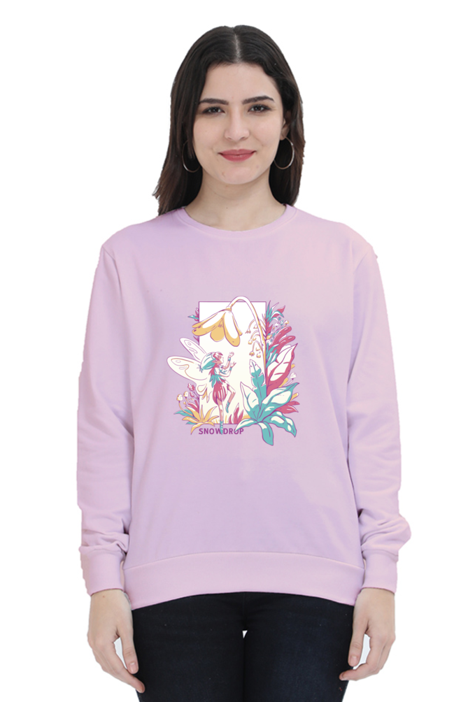 Small Fairy With Flowers Sweatshirt