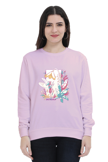 Small Fairy With Flowers Sweatshirt