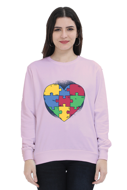 Autism Heart Puzzle Sweatshirt