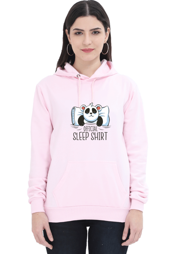 Panda Sleep Hooded Sweat Shirt