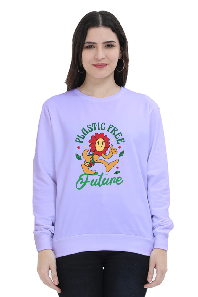 Plastic Free Flower Sweatshirts