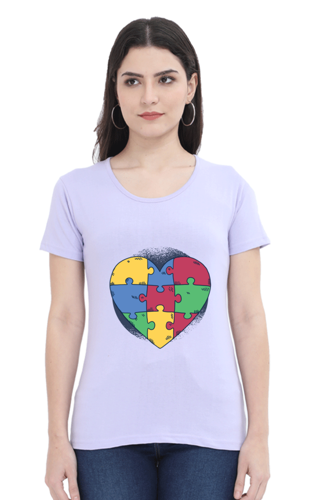 Autism Heart Puzzle T-Shirt