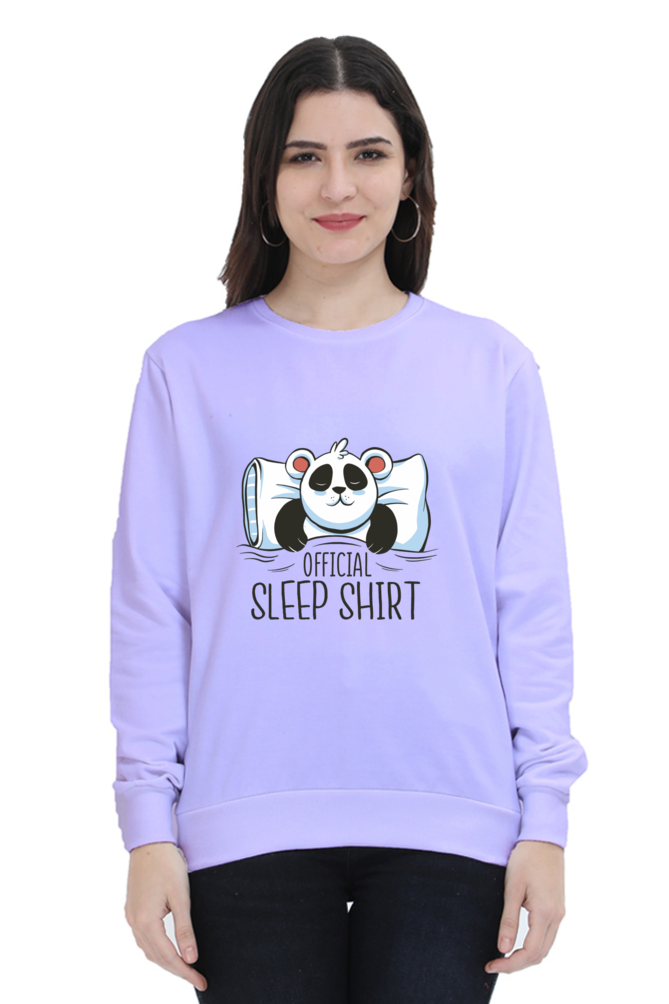 Panda Sleep Hooded Sweat Shirt