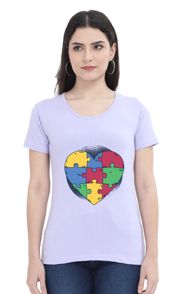 Autism Heart Puzzle T-Shirt