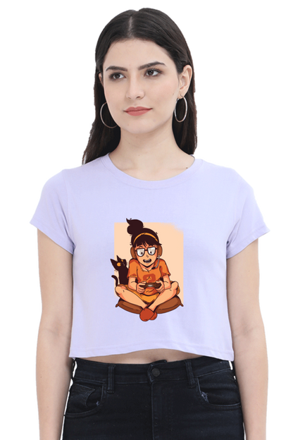 Gamer Girl Crop Top