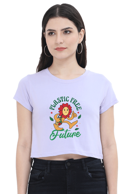 Plastic Free Flower Crop Top