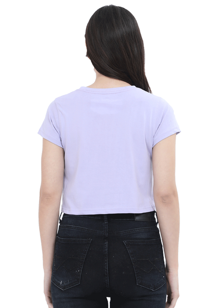 Panda Face Crop Top