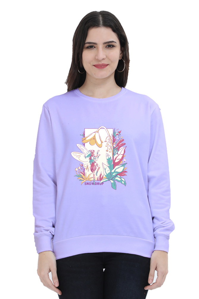 Small Fairy With Flowers Sweatshirt