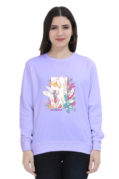 Small Fairy With Flowers Sweatshirt