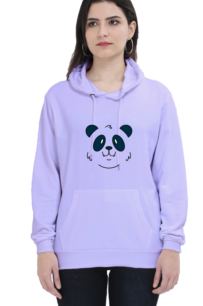 Panda Face Hooded Sweat Shirt
