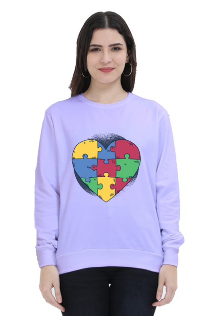 Autism Heart Puzzle Sweatshirt