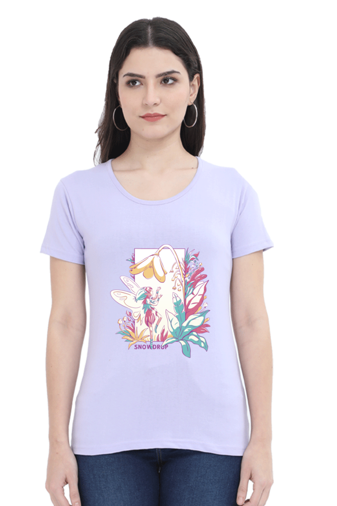 Small Fairy With Flowers T-Shirt