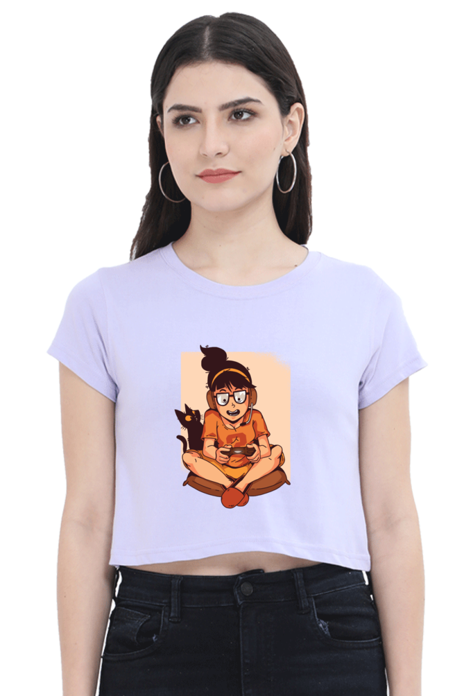 Gamer Girl Crop Top