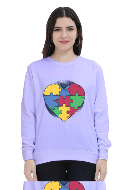Autism Heart Puzzle Sweatshirt