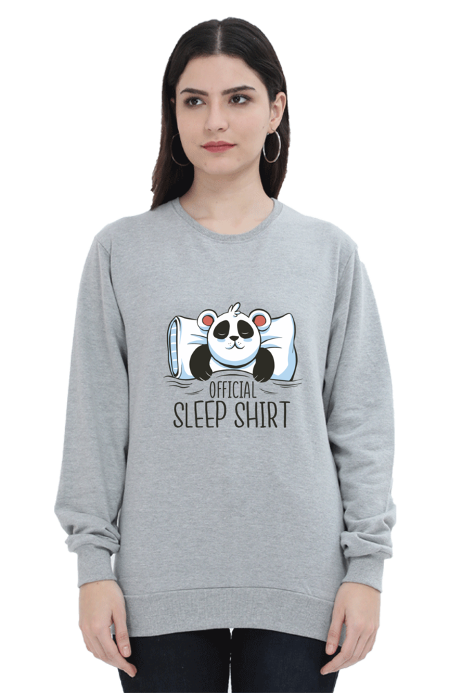 Panda Sleep Hooded Sweat Shirt