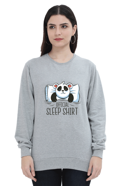 Panda Sleep Hooded Sweat Shirt