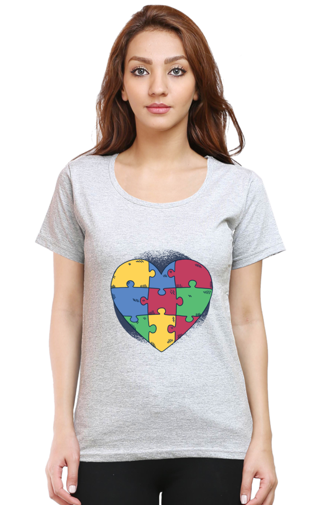 Autism Heart Puzzle T-Shirt