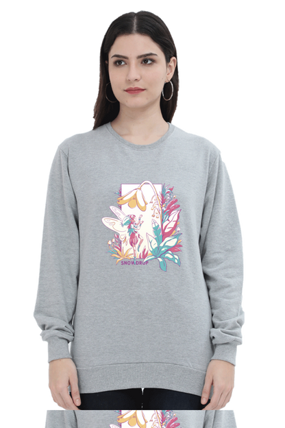 Small Fairy With Flowers Sweatshirt