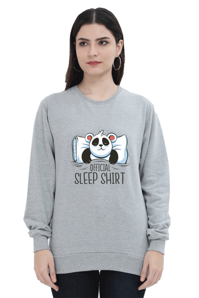 Panda Sleep Hooded Sweat Shirt