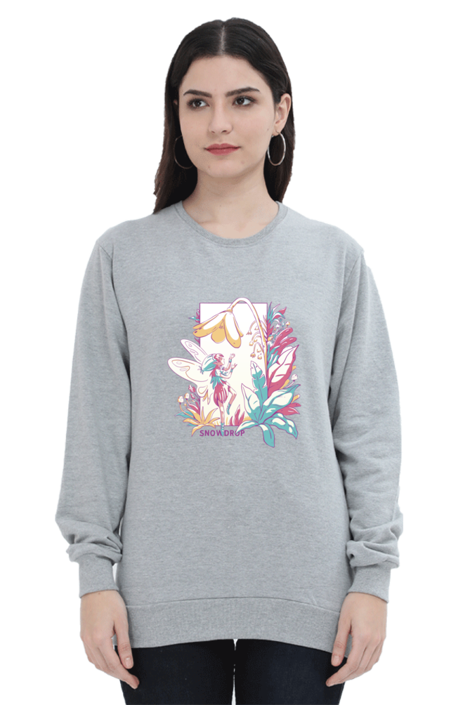 Small Fairy With Flowers Sweatshirt