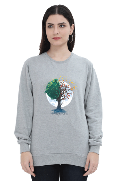 Tree Of Butterflies Autumn Sweatshirt