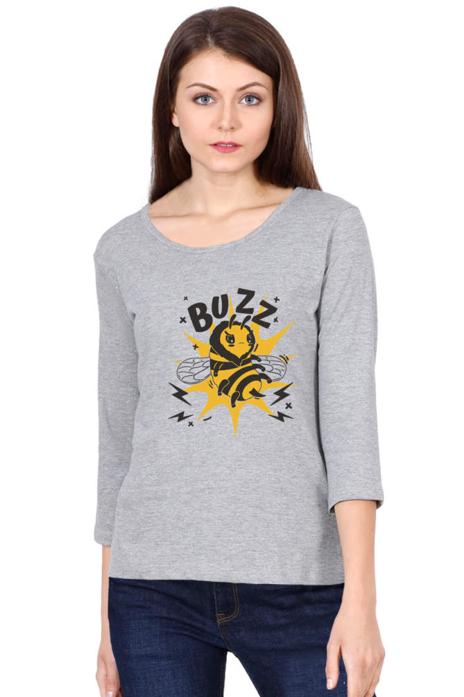 Buzz Off Round Neck Full Sleeve