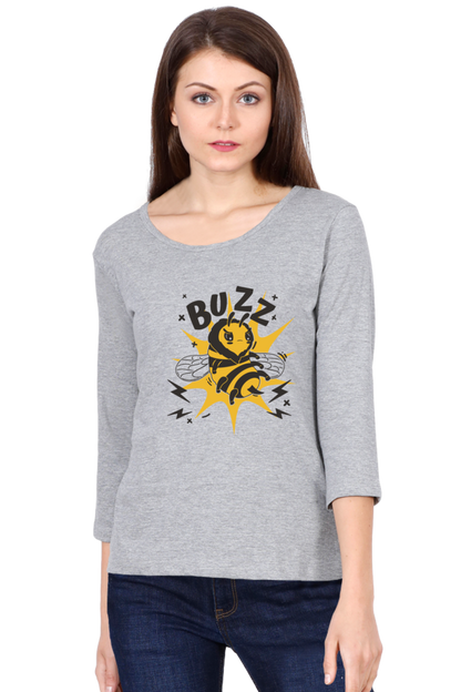 Buzz Off Round Neck Full Sleeve