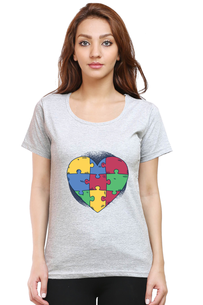 Autism Heart Puzzle T-Shirt