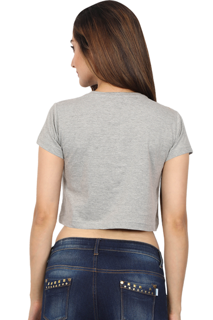 Magic Mushrooms Fantasy Crop Top