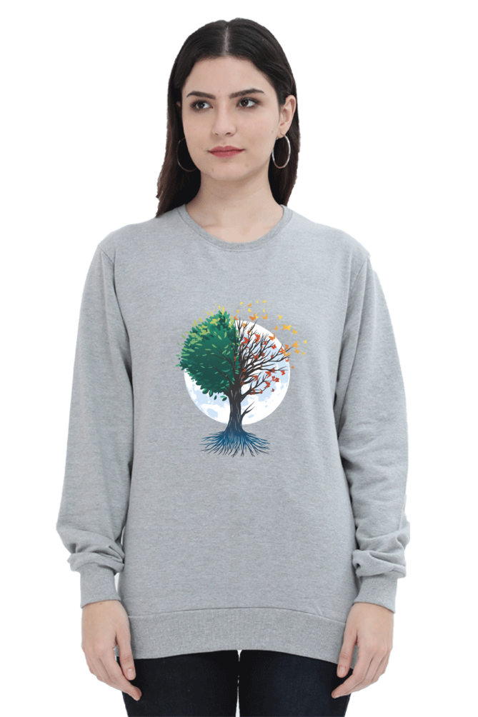 Tree Of Butterflies Autumn Sweatshirt