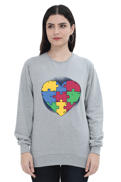 Autism Heart Puzzle Sweatshirt