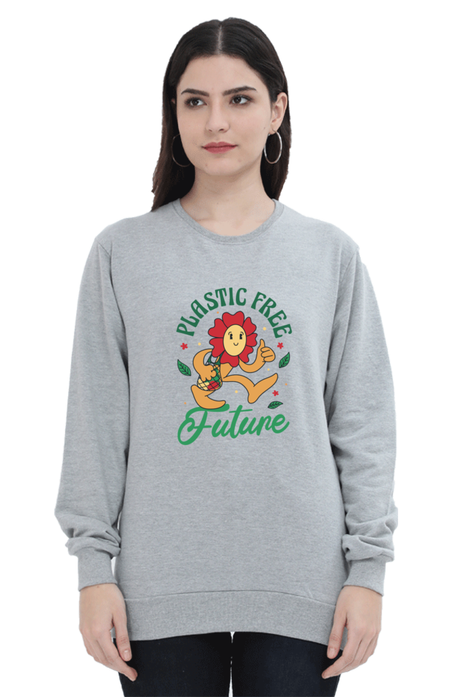 Plastic Free Flower Sweatshirts