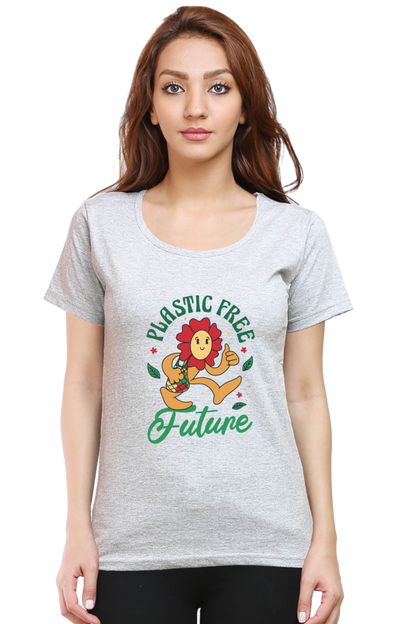 Plastic Free Flower T-Shirt