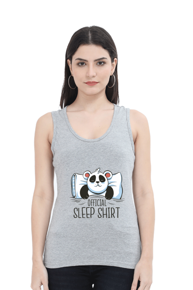 Panda Sleep Tank Top