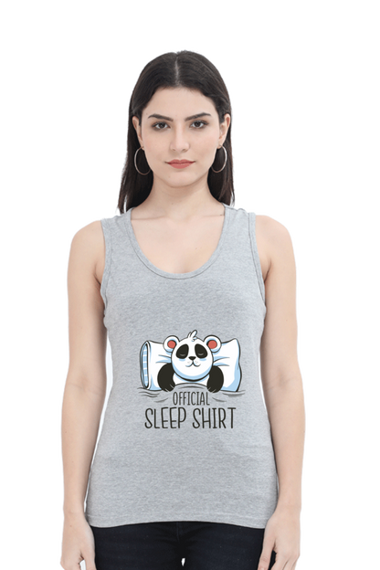 Panda Sleep Tank Top