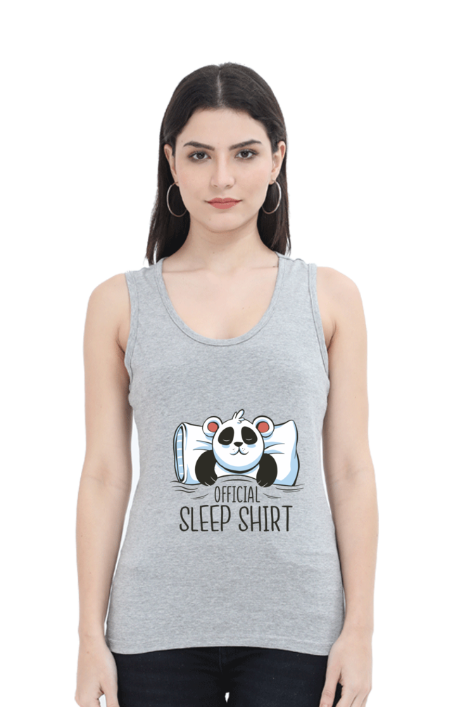 Panda Sleep Tank Top