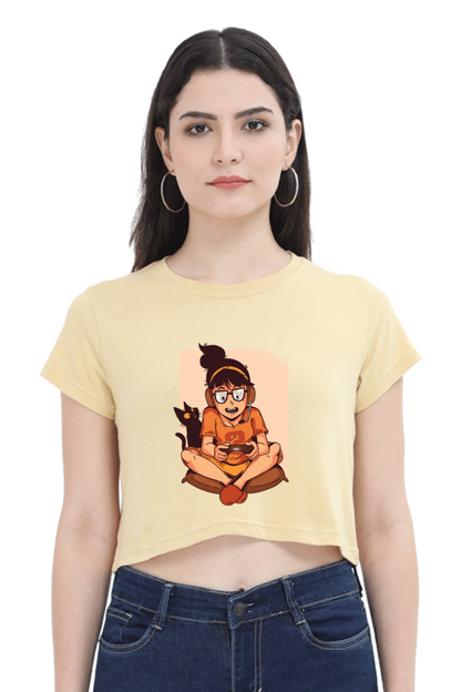Gamer Girl Crop Top