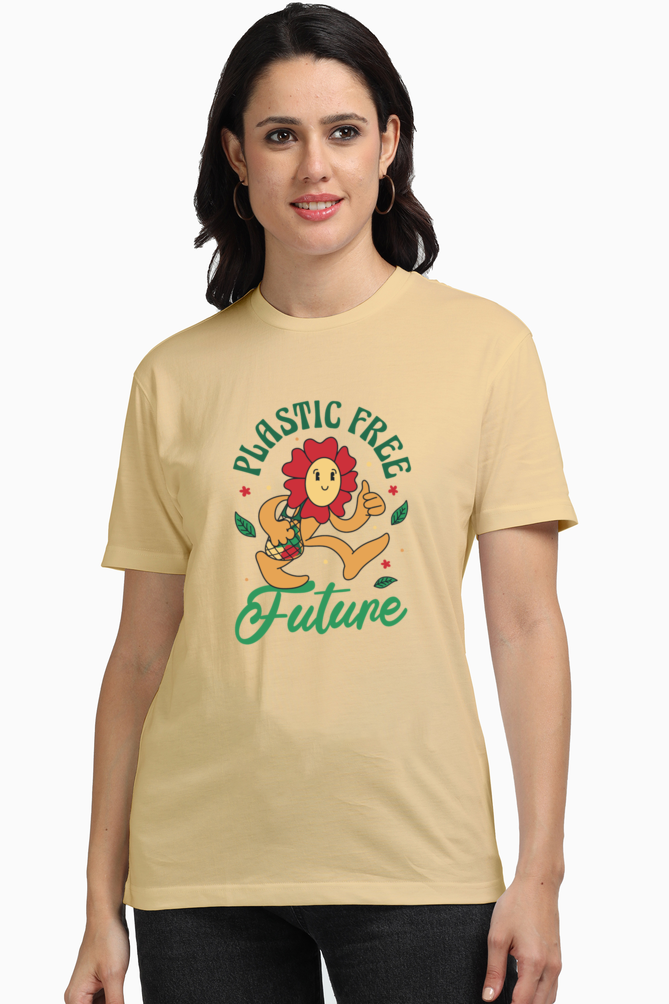 Plastic Free Flower Supima T-Shirt