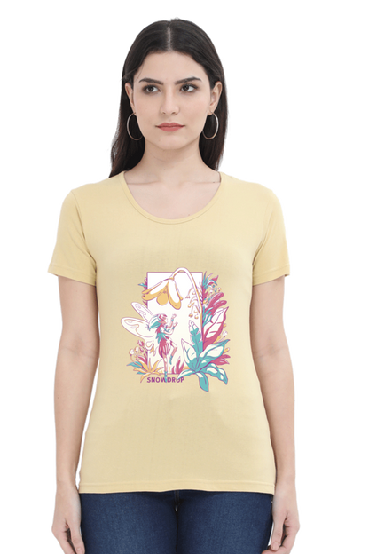 Small Fairy With Flowers T-Shirt