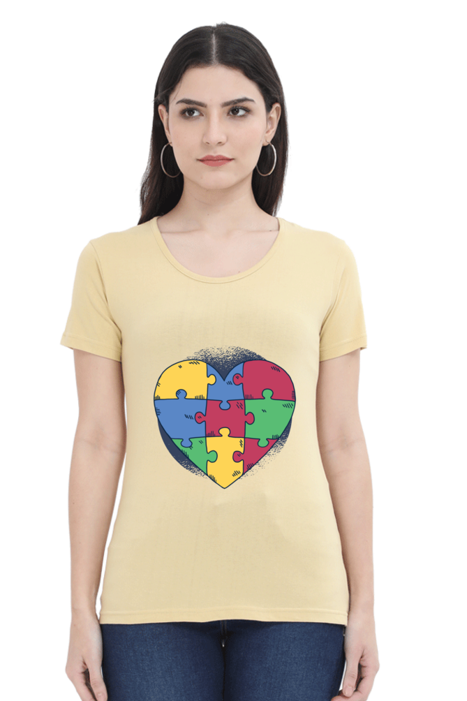 Autism Heart Puzzle T-Shirt