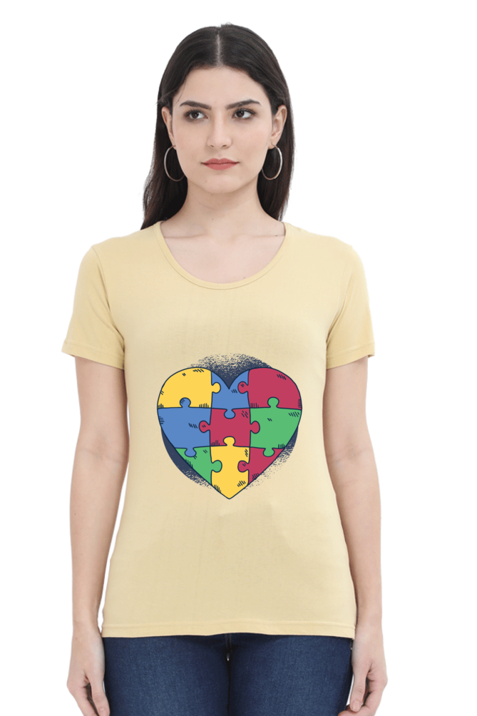 Autism Heart Puzzle T-Shirt