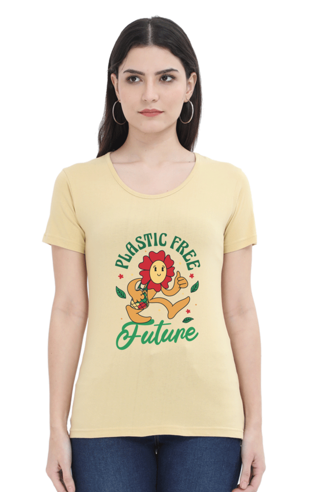 Plastic Free Flower T-Shirt