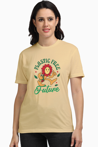 Plastic Free Flower Supima T-Shirt