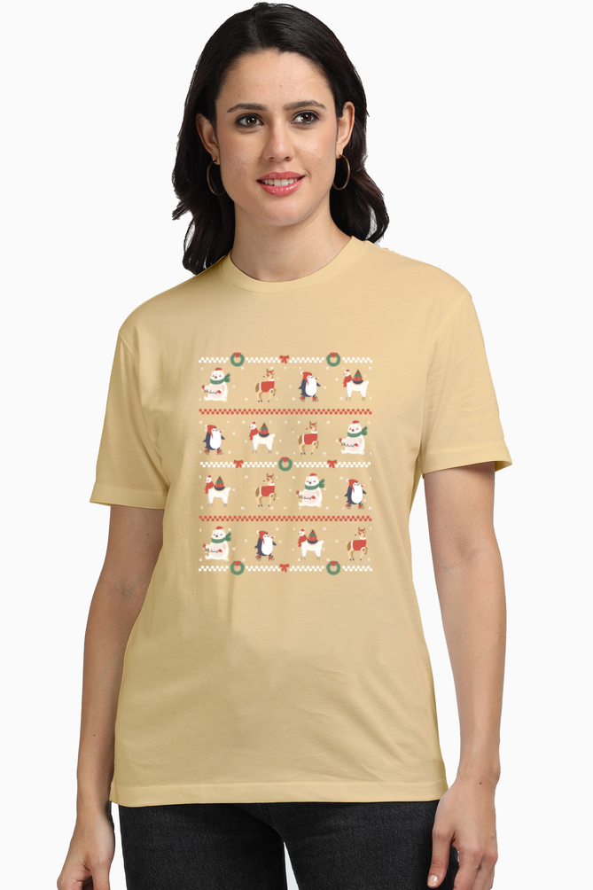 Ugly Sweater Animals Supima T-Shirt