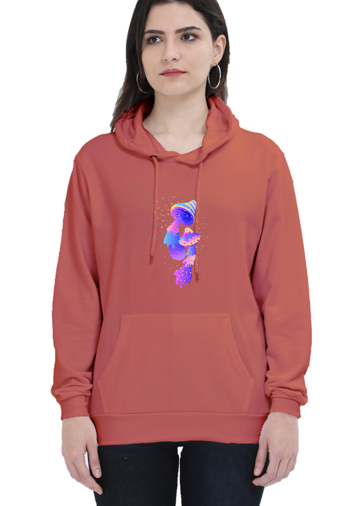 Psychedelics Mushroom Hooded Sweat Shirt