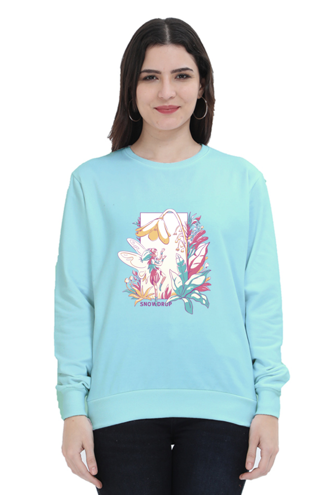 Small Fairy With Flowers Sweatshirt